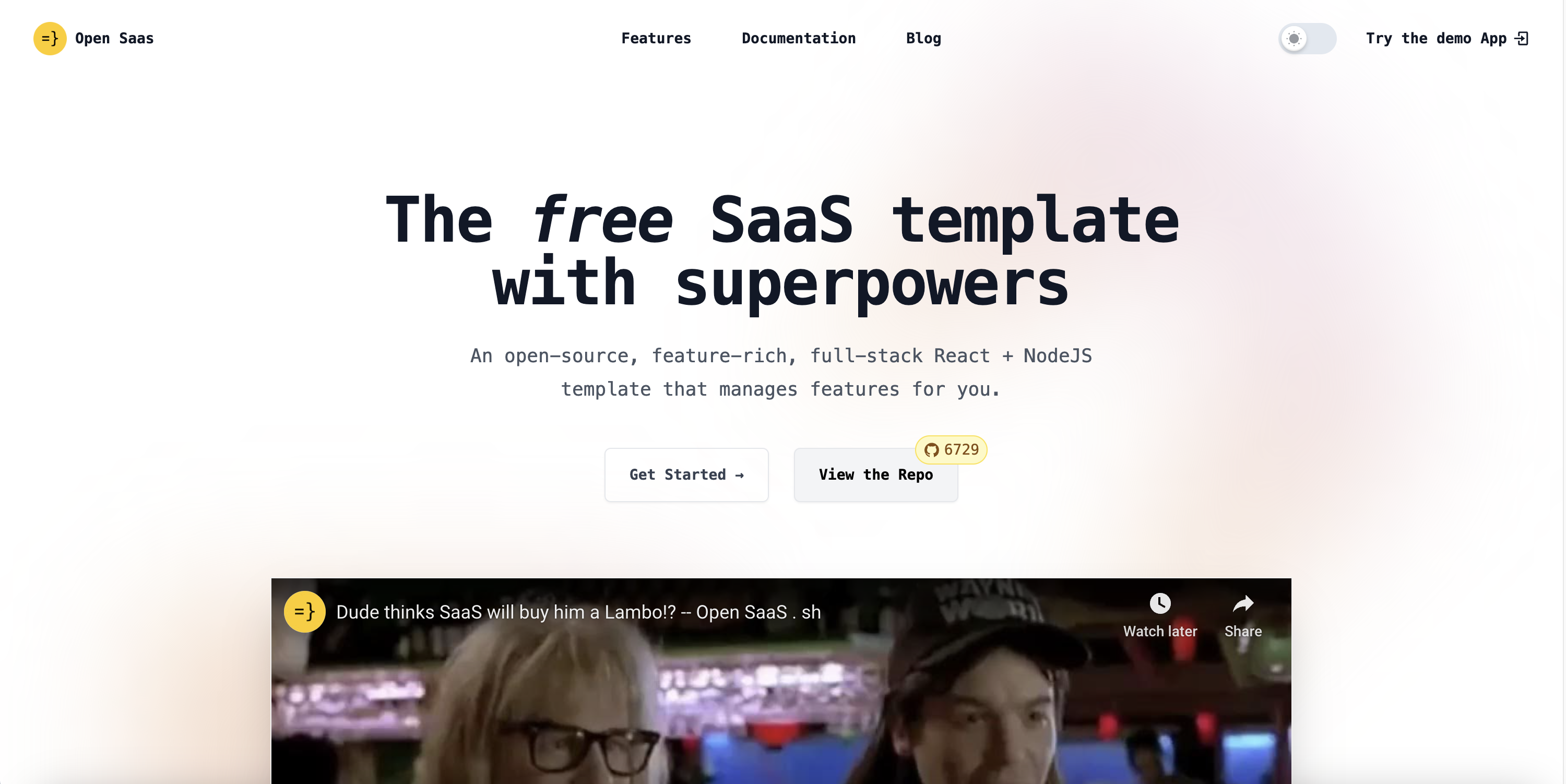 Open SaaS